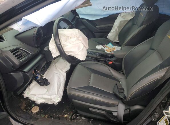 JF2GTHSCXNH274442 2022 SUBARU CROSSTREK Black Սալոնի դիմացի տեսք