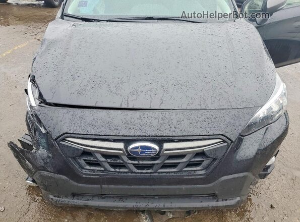 JF2GTHSCXNH274442 2022 SUBARU CROSSTREK Black Սալոնի հետևի տեսք