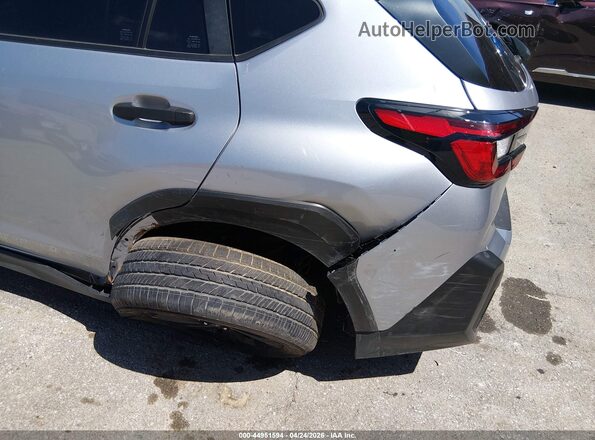 JF2GUABC1S8250983 2025 SUBARU CROSSTREK Gray წინა ხედი