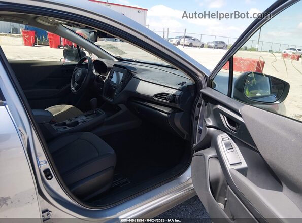 JF2GUABC1S8250983 2025 SUBARU CROSSTREK Gray წინა სალონის ხედი