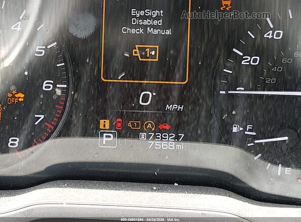 JF2GUABC1S8250983 2025 SUBARU CROSSTREK Gray 