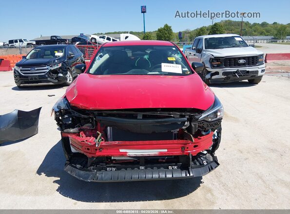 JF2GUABC4R8366799 2024 SUBARU CROSSTREK Красный Вид задней части салона