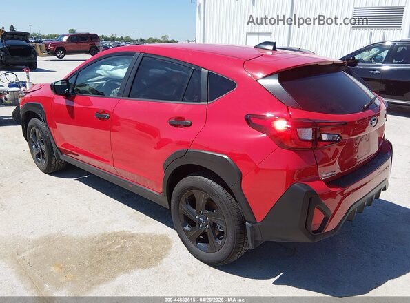 JF2GUABC4R8366799 2024 SUBARU CROSSTREK Красный Задняя левая четверть