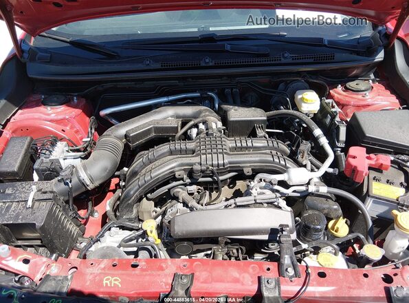 JF2GUABC4R8366799 2024 SUBARU CROSSTREK Красный Вид сзади