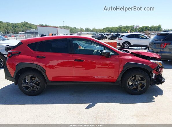JF2GUABC4R8366799 2024 SUBARU CROSSTREK Красный Панорамный вид салона 360°