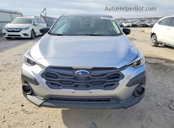 JF2GUABC6SH277581 2025 SUBARU CROSSTREK Silver Front view