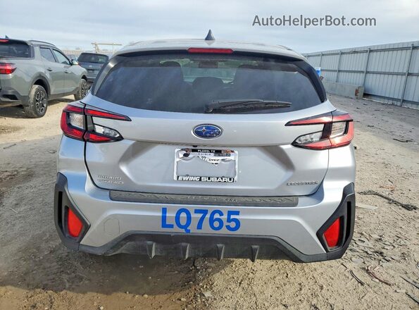 JF2GUABC6SH277581 2025 SUBARU CROSSTREK Silver Rear view