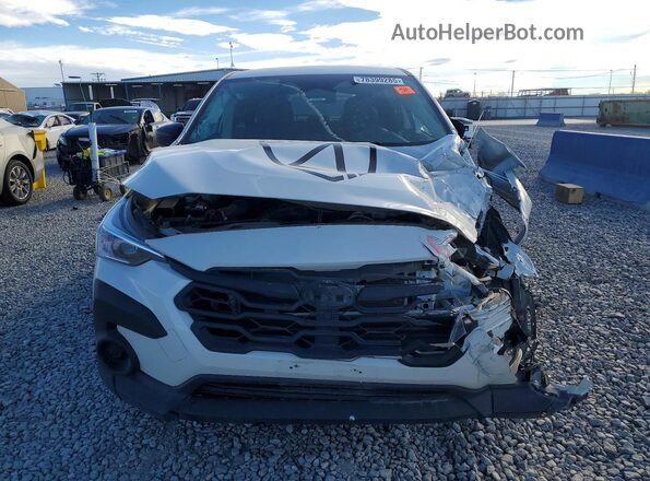 JF2GUABCXR8369917 2024 SUBARU CROSSTREK White წინა ხედი