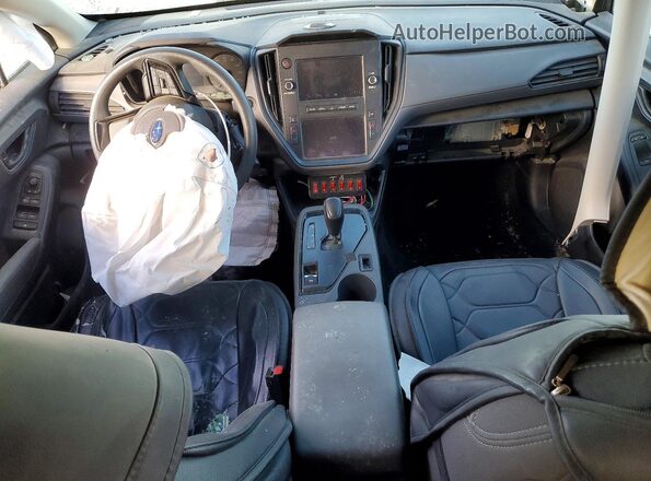 JF2GUABCXR8369917 2024 SUBARU CROSSTREK White წინა პანელის ხედი