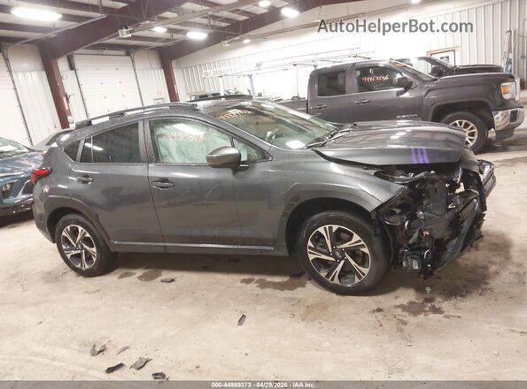 JF2GUADC1RH368751 2024 SUBARU CROSSTREK Gray უკანა სალონის ხედი
