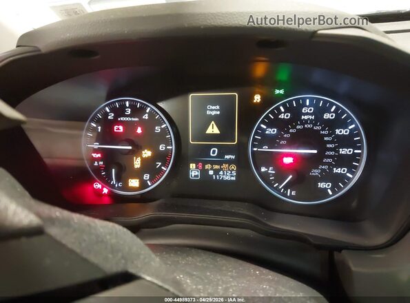 JF2GUADC1RH368751 2024 SUBARU CROSSTREK Gray უკანა სავარძლების ხედი