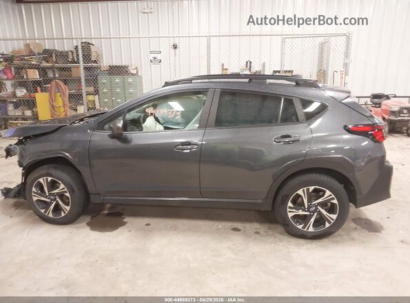 JF2GUADC1RH368751 2024 SUBARU CROSSTREK Gray სალონის 360-გრადუსიანი ხედი