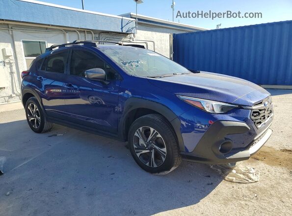 JF2GUADC3RH375684 2024 SUBARU CROSSTREK Синий Передняя правая четверть