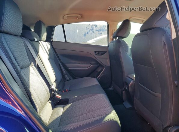 JF2GUADC3RH375684 2024 SUBARU CROSSTREK Синий Вид задних сидений