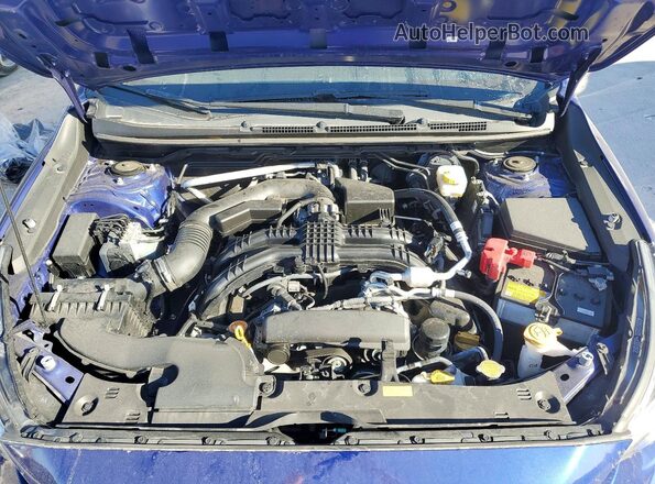JF2GUADC3RH375684 2024 SUBARU CROSSTREK Синий Вид задней части салона