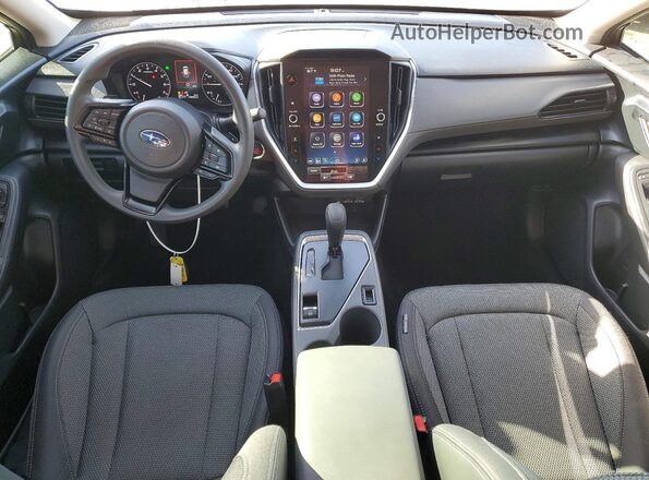 JF2GUADC3RH375684 2024 SUBARU CROSSTREK Синий Вид панели приборов