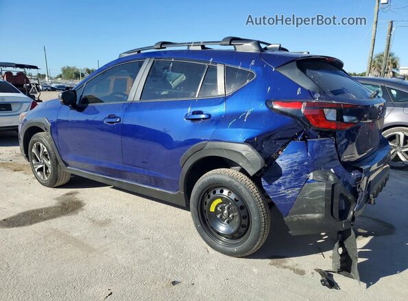 JF2GUADC3RH375684 2024 SUBARU CROSSTREK Синий Задняя левая четверть