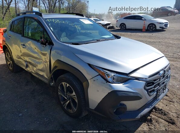 JF2GUADC3RH897974 2024 SUBARU CROSSTREK Silver წინა ხედი