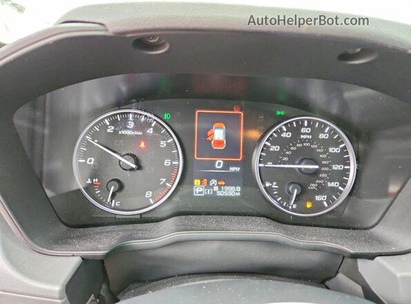 JF2GUADC4R8226586 2024 SUBARU CROSSTREK Charcoal Widok zestawu wskaźników