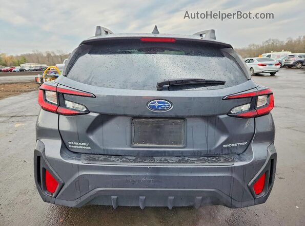 JF2GUADC4R8285928 2024 SUBARU CROSSTREK Gray Widok z tyłu