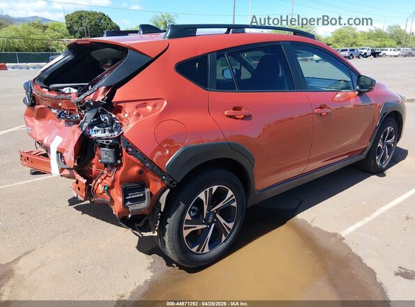 JF2GUADC4RH879337 2024 SUBARU CROSSTREK Orange Rear right