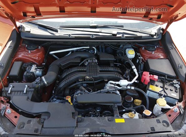 JF2GUADC4RH879337 2024 SUBARU CROSSTREK Orange Rear view