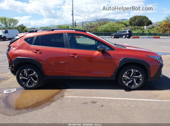 JF2GUADC4RH879337 2024 SUBARU CROSSTREK Orange Rear interior view