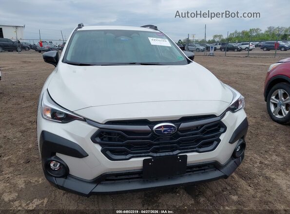 JF2GUADC6R8301692 2024 SUBARU CROSSTREK White Սարքավորումների վահանակի տեսք