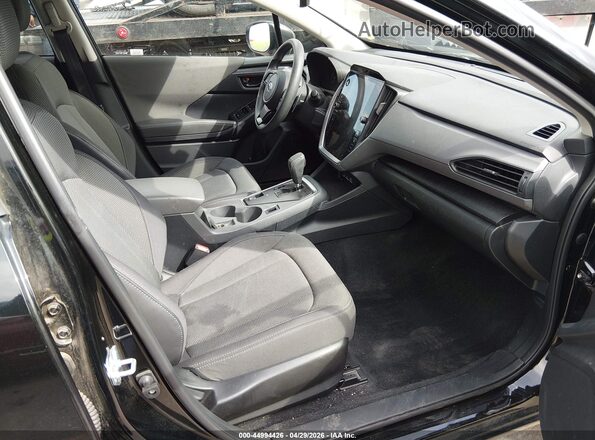 JF2GUADC8RH259039 2024 SUBARU CROSSTREK Black წინა სალონის ხედი