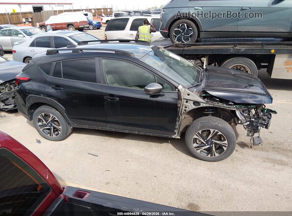 JF2GUADC8RH259039 2024 SUBARU CROSSTREK Black უკანა სალონის ხედი