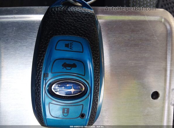 JF2GUADC5R8881808 2024 SUBARU CROSSTREK Blue Առջևի վահանակի տեսք