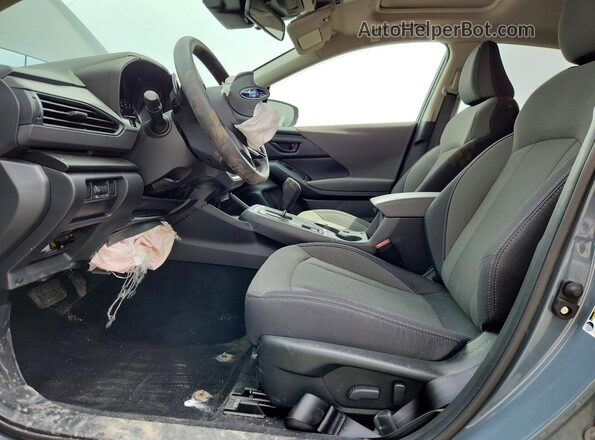 JF2GUHDC2SH280595 2025 SUBARU CROSSTREK Blue Vista interior delantera