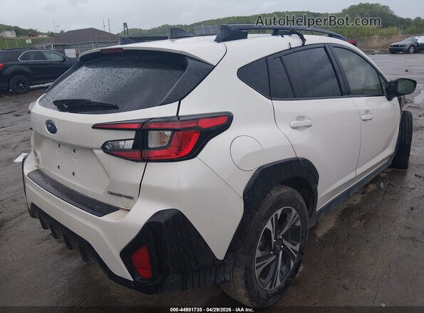JF2GUHDC4S8328646 2025 SUBARU CROSSTREK Белый Задняя правая четверть