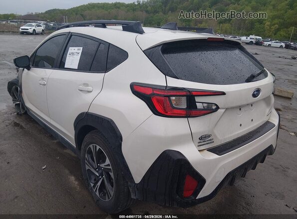 JF2GUHDC4S8328646 2025 SUBARU CROSSTREK Белый Задняя левая четверть