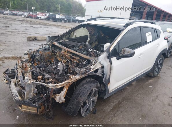 JF2GUHDC4S8328646 2025 SUBARU CROSSTREK Белый Передняя левая четверть