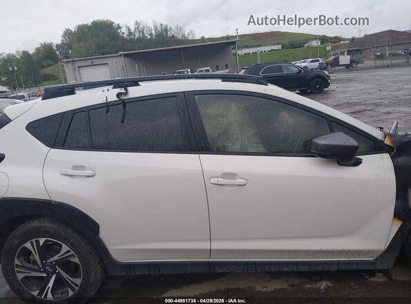 JF2GUHDC4S8328646 2025 SUBARU CROSSTREK Белый Вид щитка приборов