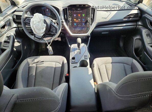 JF2GUHDC6S8286545 2025 SUBARU CROSSTREK Black Widok deski rozdzielczej