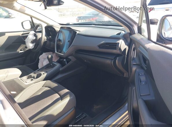 JF2GUHDC6SH297254 2025 SUBARU CROSSTREK Silver წინა სალონის ხედი