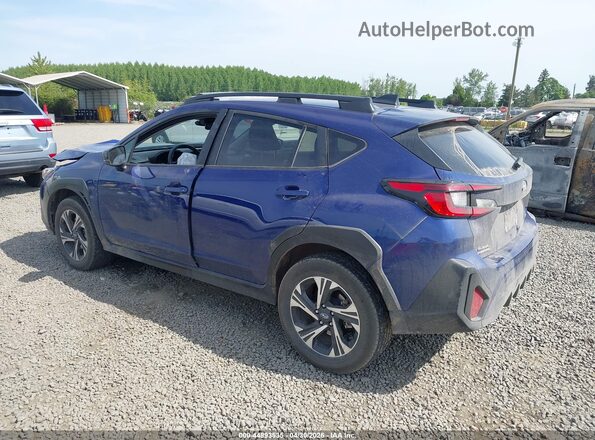 JF2GUHDC7S8340483 2025 SUBARU CROSSTREK Blue უკანა მარცხენა