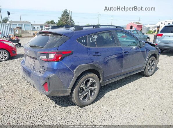JF2GUHDC7S8340483 2025 SUBARU CROSSTREK Blue უკანა მარჯვენა