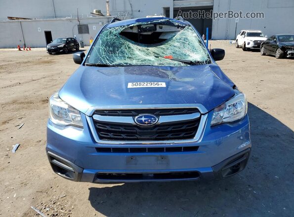 JF2SJABC0HH462401 2017 SUBARU FORESTER 2.5 Blue Widok z przodu