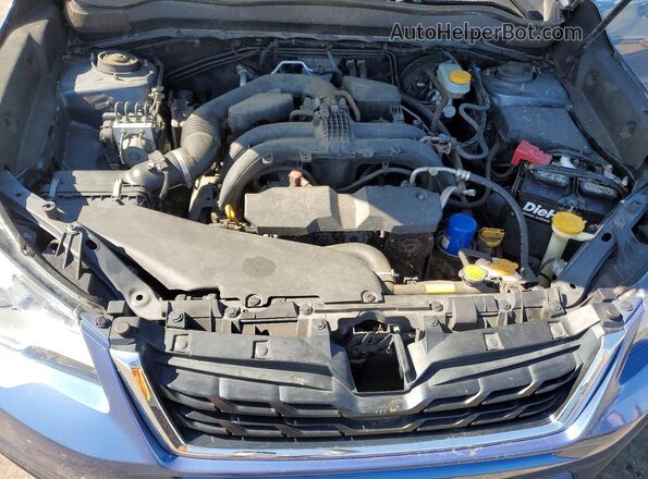 JF2SJABC0HH462401 2017 SUBARU FORESTER 2.5 Blue Widok komory silnika