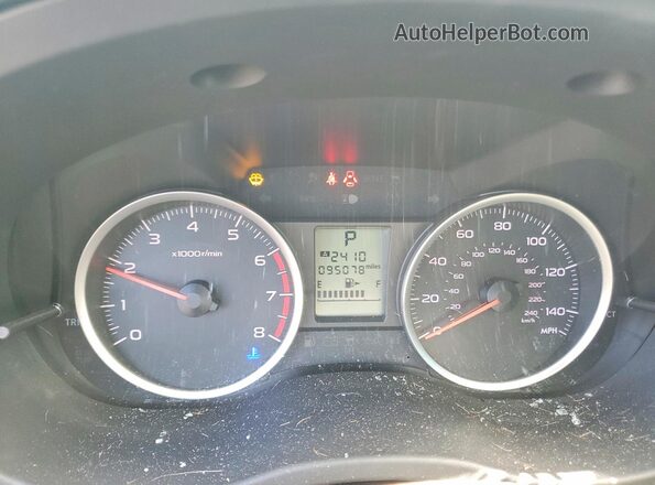 JF2SJABC0HH462401 2017 SUBARU FORESTER 2.5 Blue Widok zestawu wskaźników