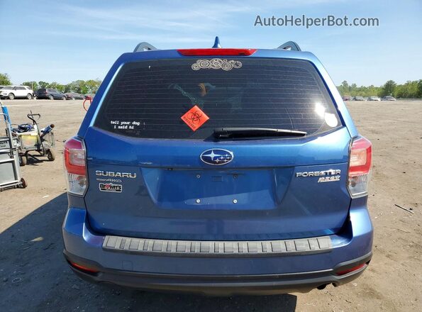 JF2SJABC0HH462401 2017 SUBARU FORESTER 2.5 Blue Widok z tyłu