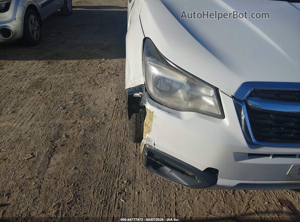 JF2SJABC0HH527666 2017 SUBARU FORESTER 2.5 White 