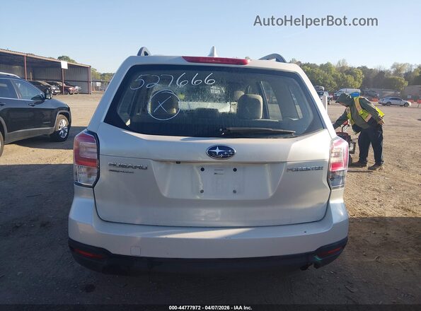 JF2SJABC0HH527666 2017 SUBARU FORESTER 2.5 White 