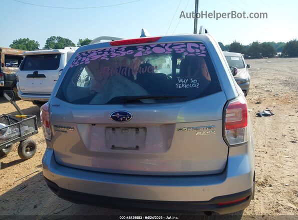 JF2SJABC1HH534156 2017 SUBARU FORESTER 2.5 Silver 