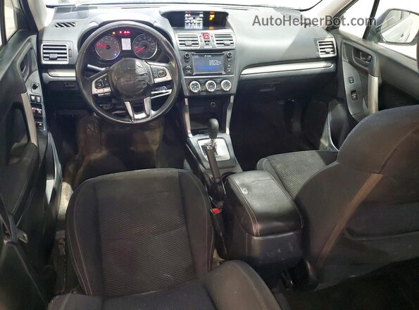 JF2SJABC1JH560004 2018 SUBARU FORESTER 2.5 Gray Vista del salpicadero