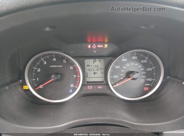 JF2SJABC2GH402392 2016 SUBARU FORESTER 2.5 Red უკანა სავარძლების ხედი
