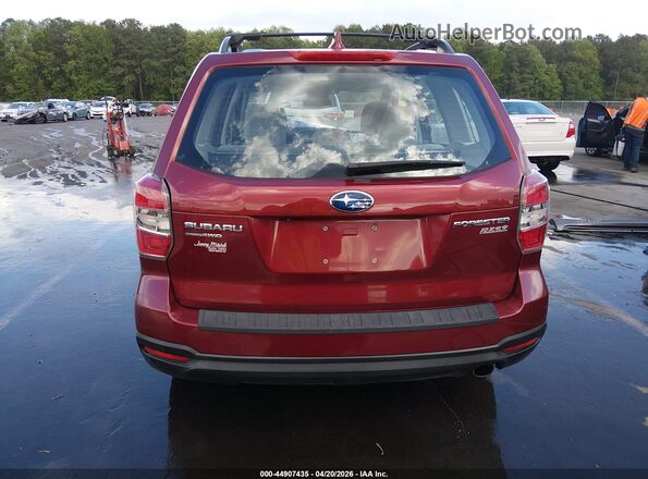 JF2SJABC2GH402392 2016 SUBARU FORESTER 2.5 Red 
